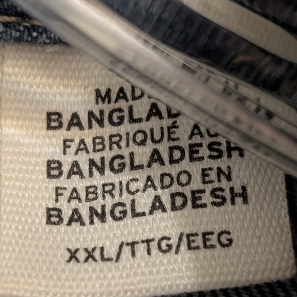 Levi Strauss Signature Gold XXL Stretch Denim Trucker Jacket Women Casual Chic - Picture 5 of 6